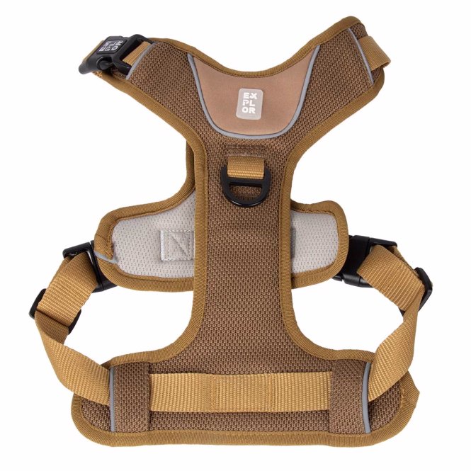 Duvoplus EXPLOR Ultimate Fit No-Pull-Geschirr - honey gold - XS - 28-37cm - 32-43cm