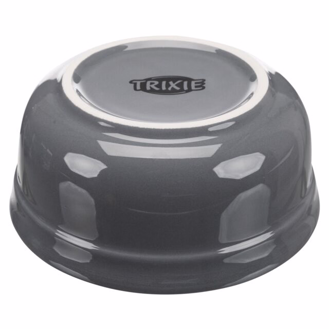 Trixie Napf-Set, Keramik/Metall - petrol/grau - 2 × 1,6 l