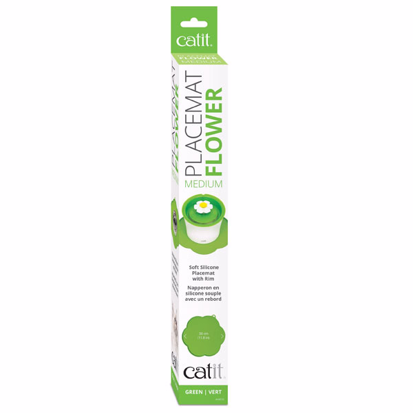CATIT Silikonmatte Blume - 30 cm - Grün