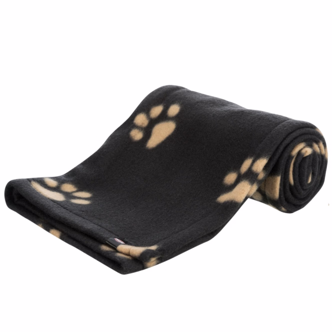 Trixie Fleecedecke Beany - 100 × 70 cm - schwarz