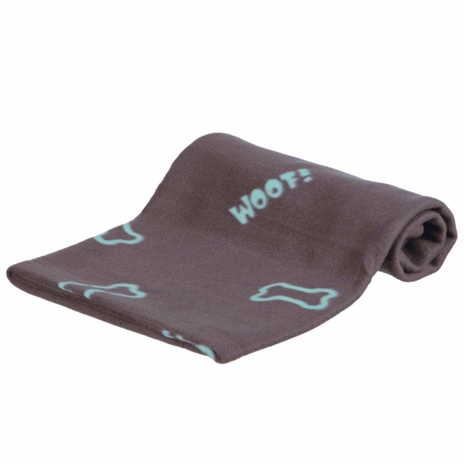 Trixie Fleecedecke Beany - 100 × 70 cm - taupe