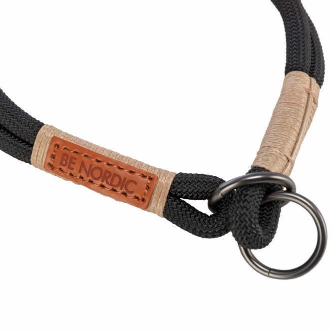 BE NORDIC Zug-Stopp-Halsband aus Tau