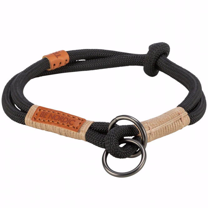 BE NORDIC Zug-Stopp-Halsband aus Tau