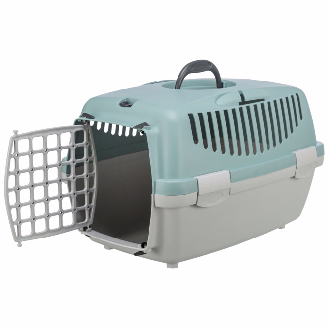 Trixie Transportbox Capri I - hellgrau/salbei