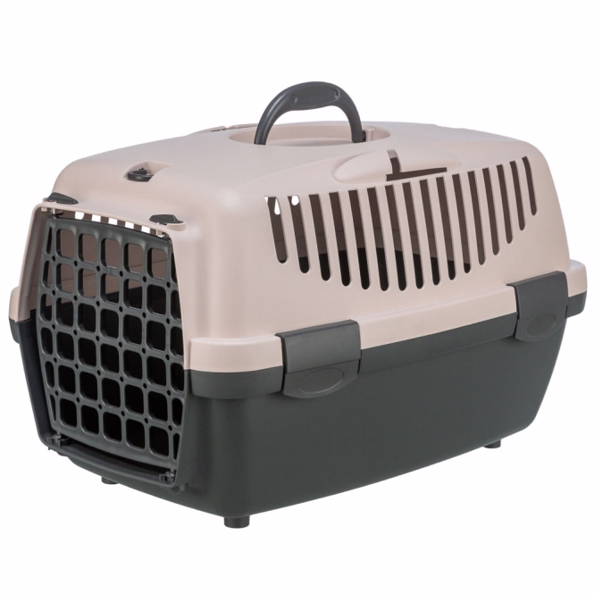 Trixie Transportbox Capri I - dunkelgrau/blush