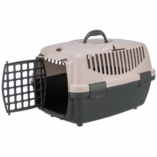 Trixie Transportbox Capri I - dunkelgrau/blush