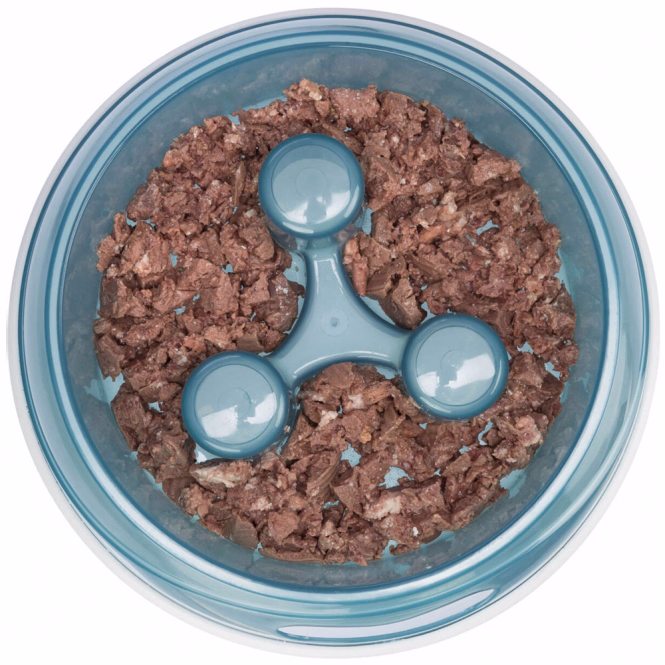 Slow-Feeding-Napf aus Kunststoff