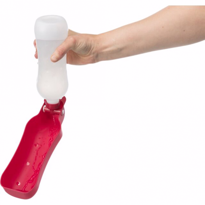 Trixie Flasche mit Trinknapf - 500 ml