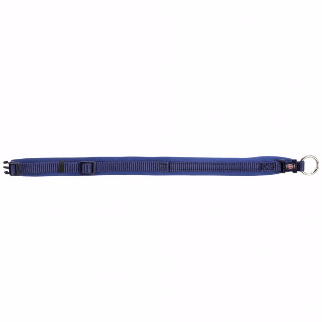 Trixie Premium Halsband, extra breite Neopren Polsterung - indigo/royalblau - 56-62 cm/25 mm
