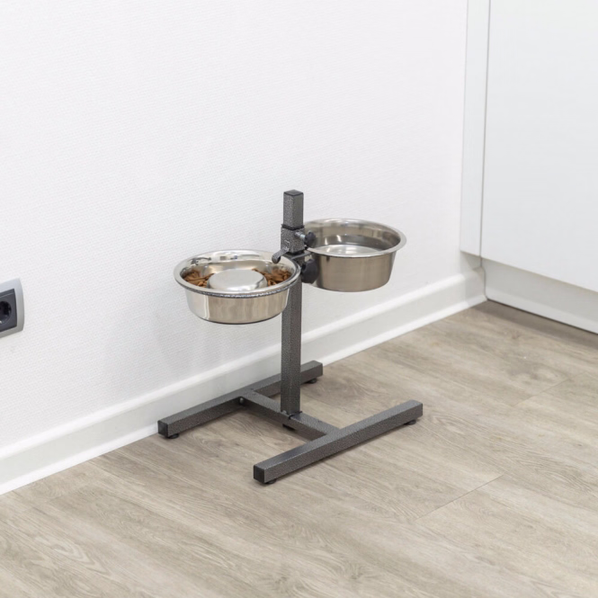 Trixie Slow Feeding Edelstahlnapf - 0,6 l/ø 17 cm