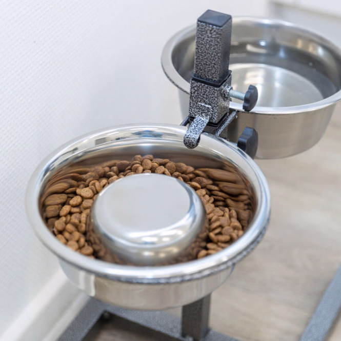 Trixie Slow Feeding Edelstahlnapf - 0,6 l/ø 17 cm