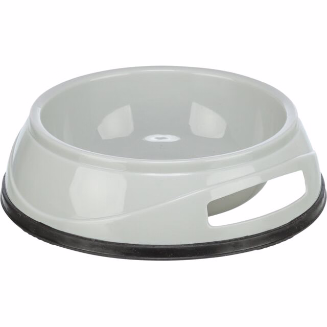 Trixie Kunststoffnapf mit Gummiring - 0,5 l/ø 14 cm