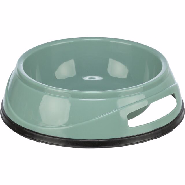 Trixie Kunststoffnapf mit Gummiring - 0,5 l/ø 14 cm