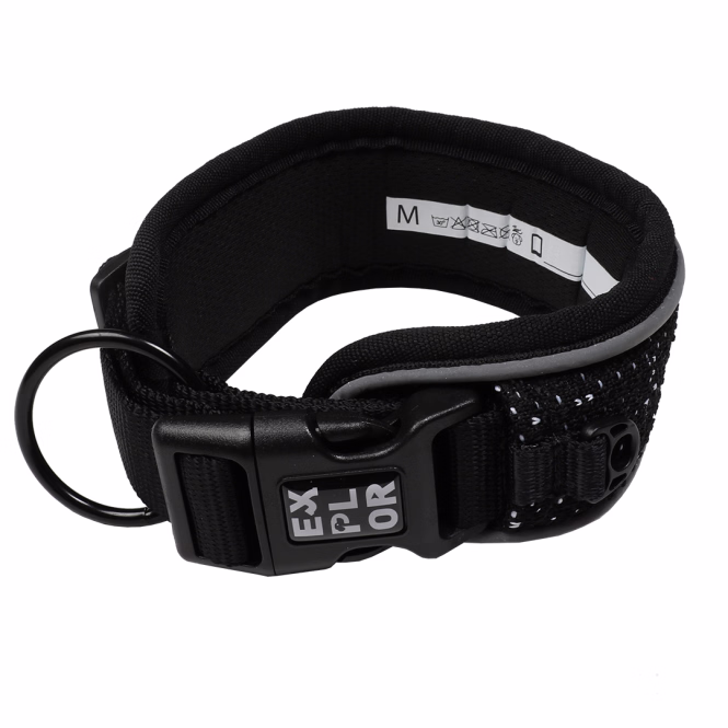 Duvoplus EXPLOR Ultimate Fit Control Halsband Fashion - granite black - XS - 30-33cm