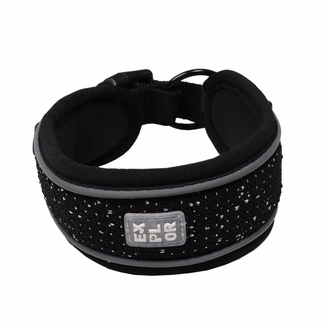Duvoplus EXPLOR Ultimate Fit Control Halsband Fashion - granite black - M - 39-44cm