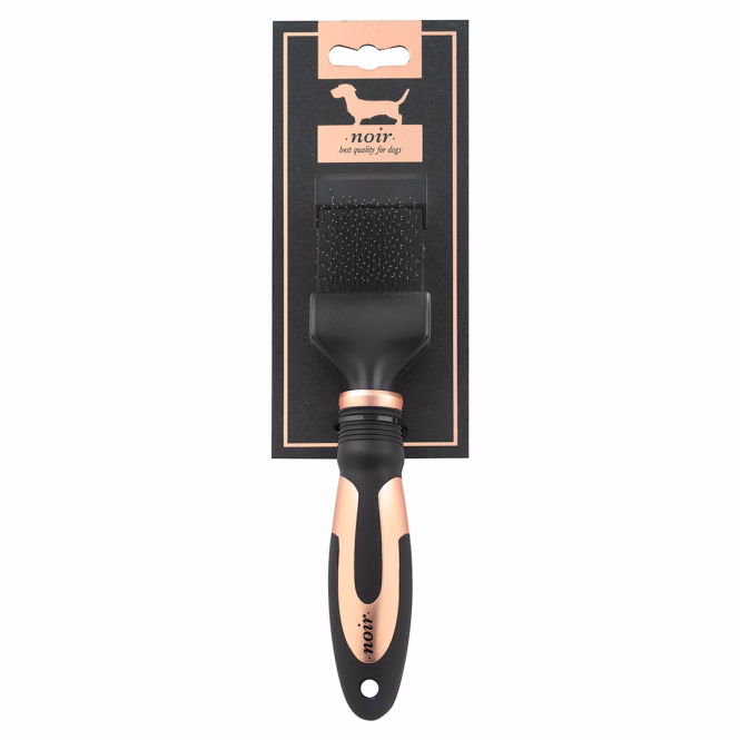 EBI Noir flexible Slicker-Bürste - 21 x 9,5cm
