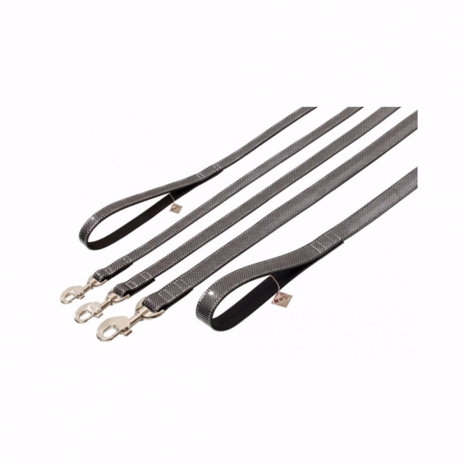 Karlie Buffalo Ultra Leine Black & White - 100 cm / 15 mm