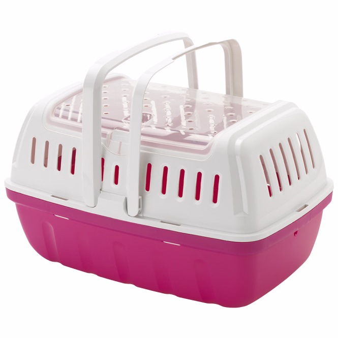 Duvoplus Transportbox Hipster - rosa - 40x26x22cm
