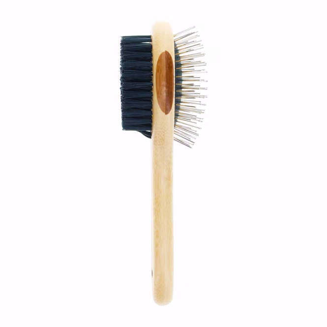 Duvoplus Bamboo 2-in-1 Pflegebürste - 20x6cm