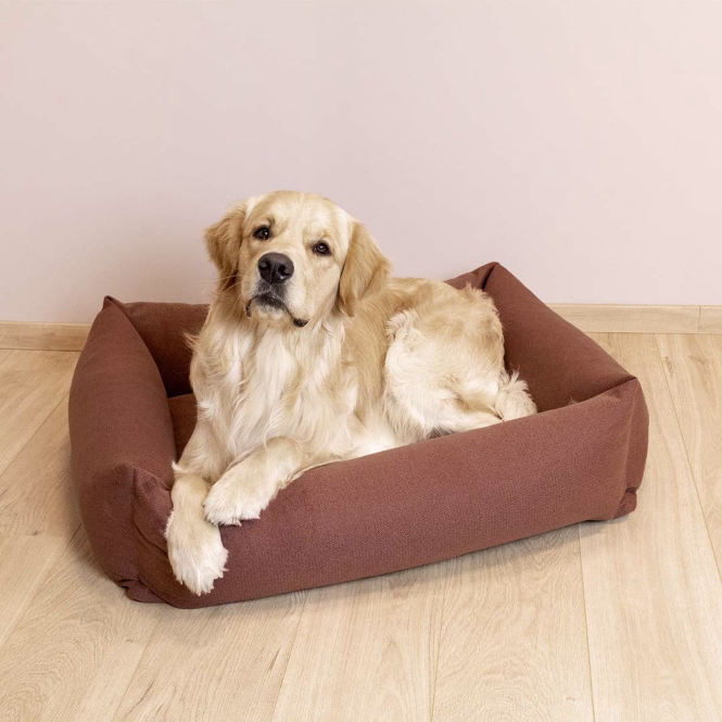 D&D Hundebett Eden - maroon - 90x70x22cm