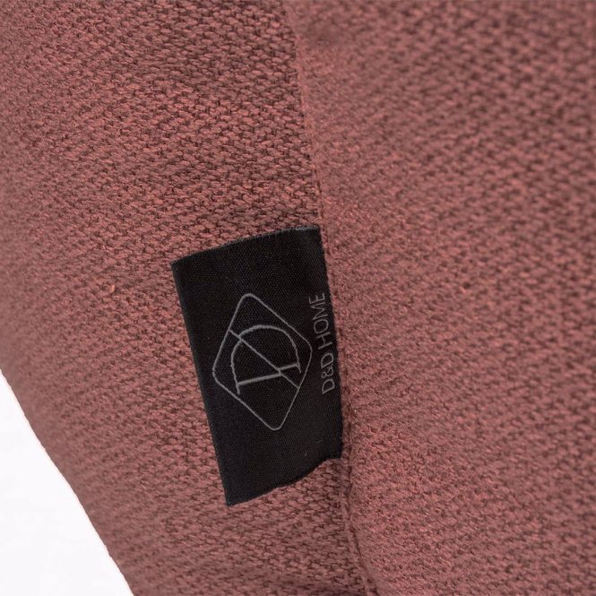 D&D Hundebett Eden - maroon - 110x95x25cm
