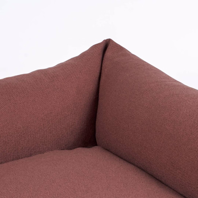 D&D Hundebett Eden - maroon - 110x95x25cm