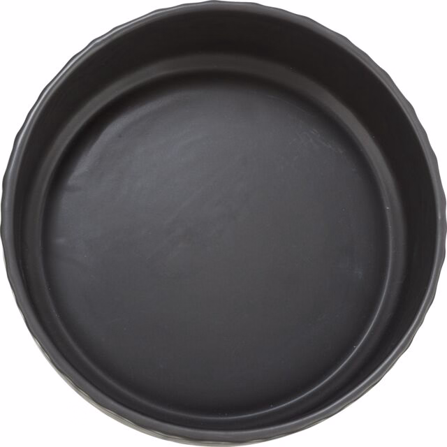 Trixie Napf aus Strukturkeramik - schwarz - 1,6 l/ø 20 cm