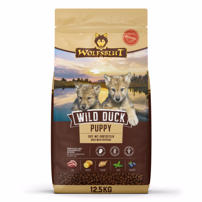 Wolfsblut Wild Duck Puppy - 12,5 kg