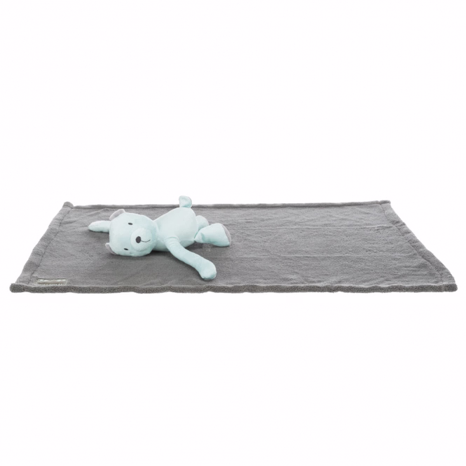 Trixie Junior Kuschel-Set - grau/mint