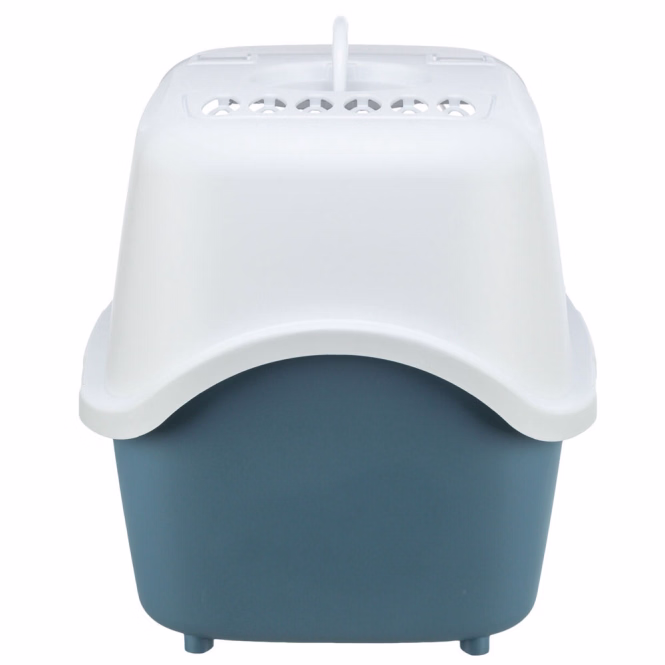 Trixie Katzentoilette Vico Easy Clean - blaugrau/weiß