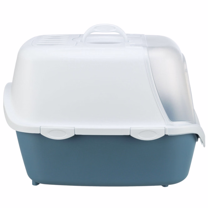 Trixie Katzentoilette Vico Easy Clean - blaugrau/weiß