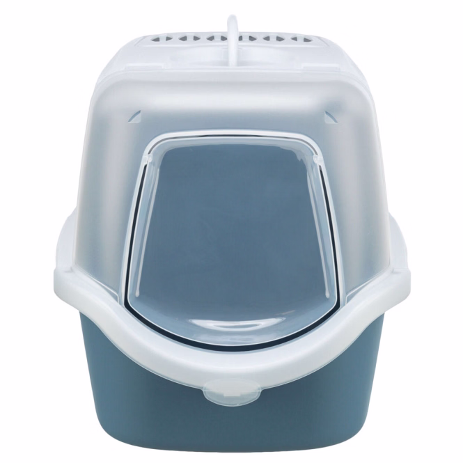 Trixie Katzentoilette Vico Easy Clean - blaugrau/weiß