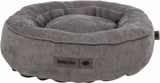 Trixie Vital Bett Lennox, rund - grau - ø 60 cm