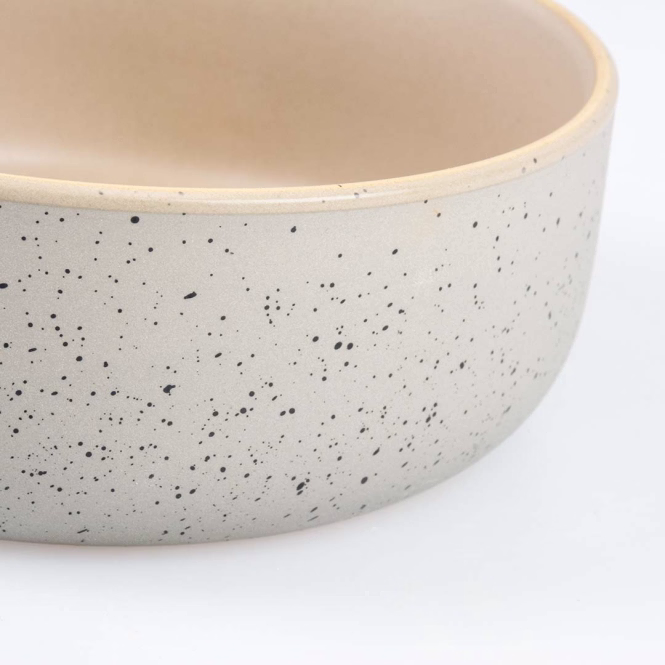 Duvoplus Keramiknapf Stone Smooth Dune - 470ml - 14x14x5cm