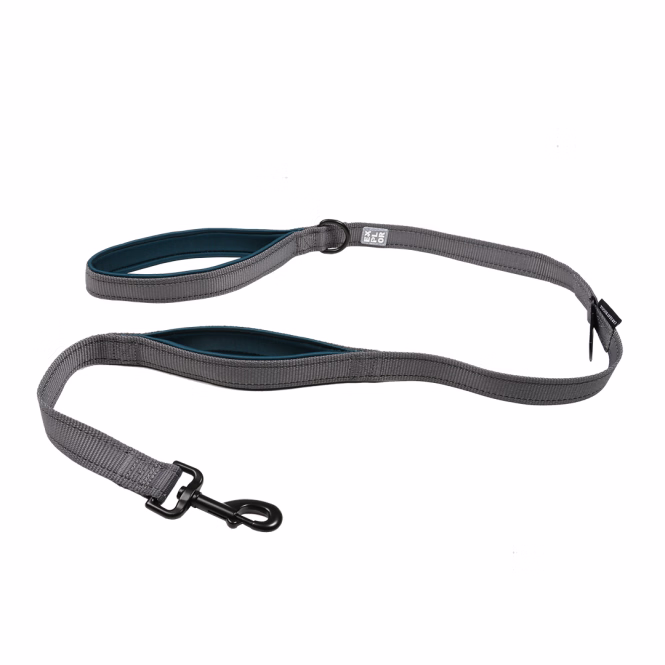 Duvoplus EXPLOR Ultimate Fit On-The-Road-Leine Classic - petrol blue - 130cm - 25mm