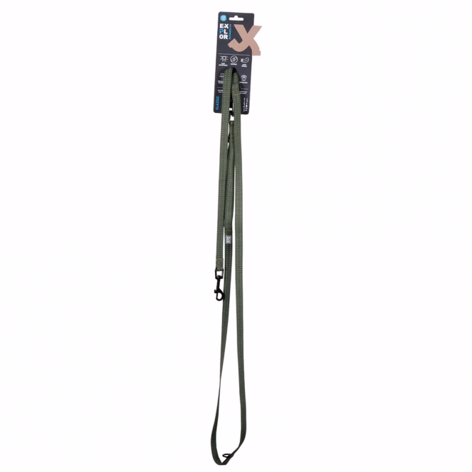 Duvoplus Trainingsleine EXPLOR Ultimate Fit Classic - Undercover Green - 220cm - 25mm