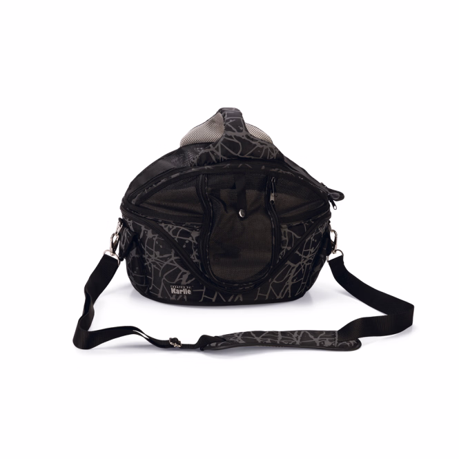 Karlie Tragetasche Shopper De Luxe - Größe S - Schwarz