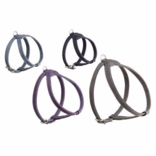 Karlie Buffalo Denim Geschirr - Lavendel - 16 mm / 50-57 cm