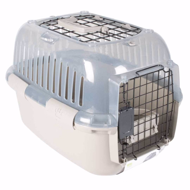 EBI Transportbox Adventurer - transparent/grau - 49x32x32cm - max. 10kg