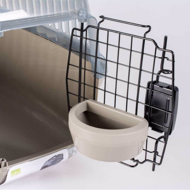EBI Transportbox Adventurer - transparent/grau - 57x38x38cm - max. 12kg