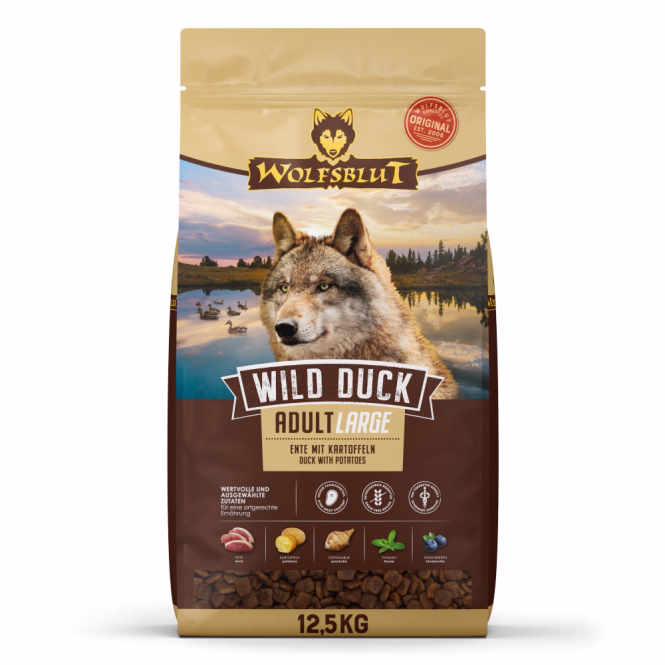 Wolfsblut Wild Duck Large Breed - 12,5 kg