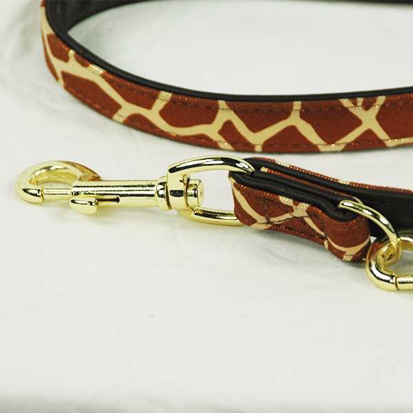 Hunter verstellbare Führleine Modern Art Safari Giraffe - M - L: 18 mm / 200 cm