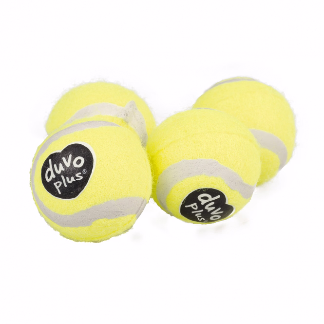 Duvoplus Tennisbälle - gelb - 1 Stück - 10cm