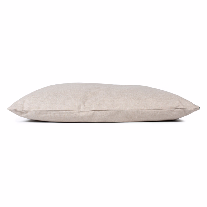 Duvoplus Hundekissen Textura ECO rechteckig - Beige - 120 x 80 x 10cm