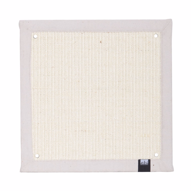EBI Kratzmatte Krappa - 38 x 38cm - weiß