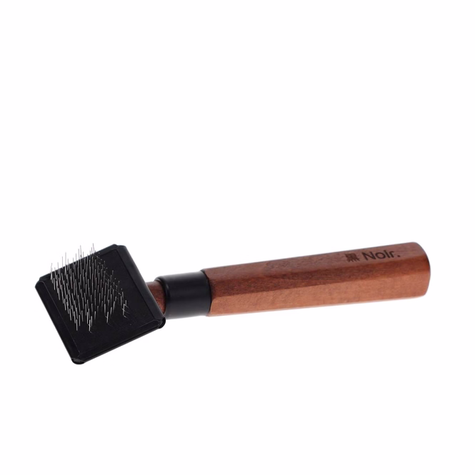 EBI Noir Japandi Slicker-Bürste - S-18x6x3cm