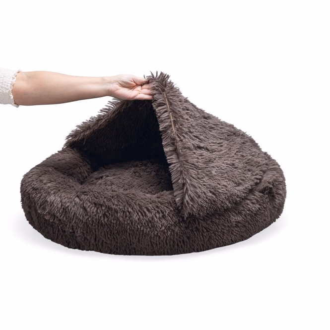 Beeztees Kuschelbett Yala - Braun - 70cm