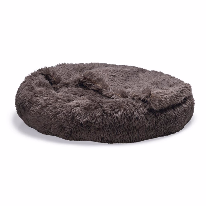 Beeztees Kuschelbett Yala - Braun - 80cm