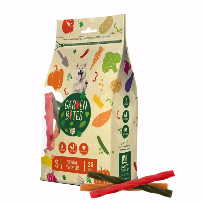 Garden Bites Dental Twisters - S - 13cm / 28 Stück