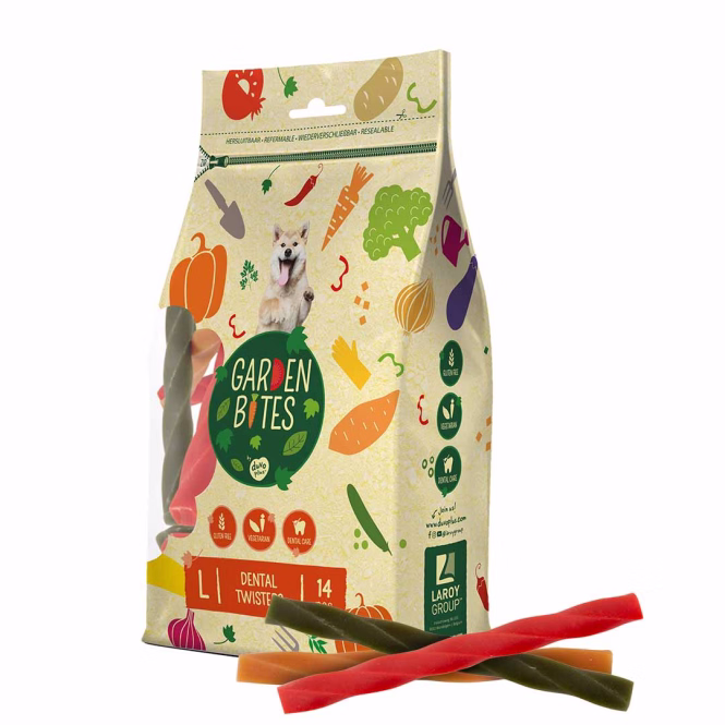 Garden Bites Dental Twisters - L - 16cm / 14 Stück